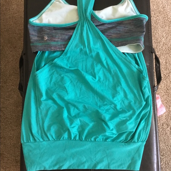 lululemon No Limits racerback tank, size 10 - Picture 2 of 8